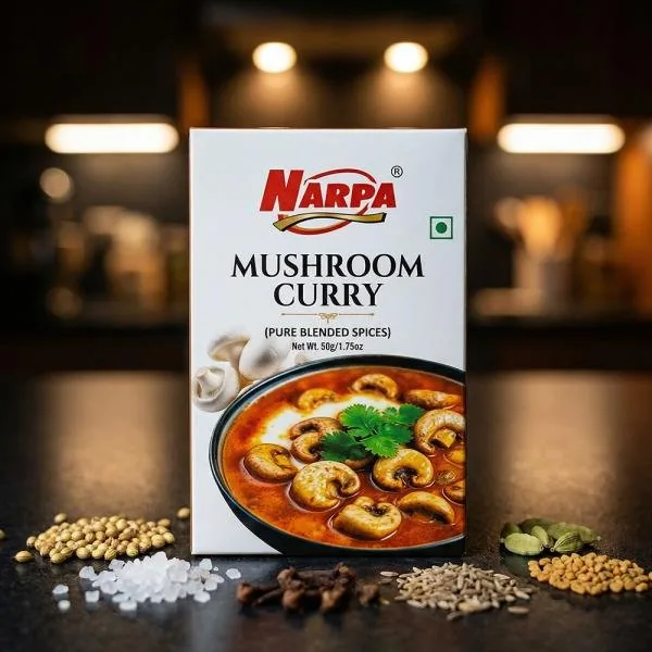 Mushroom Curry Masala
