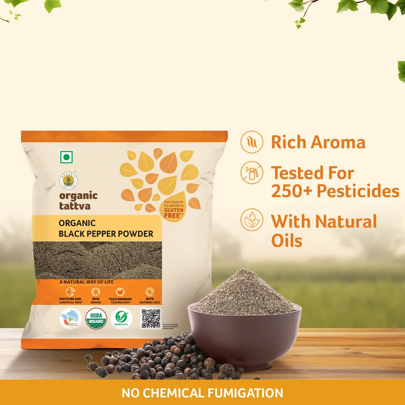 Organic Black Pepper Powder