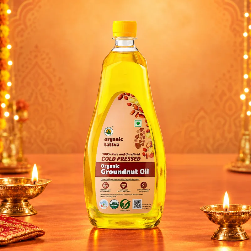 Organic Groundnut Oil