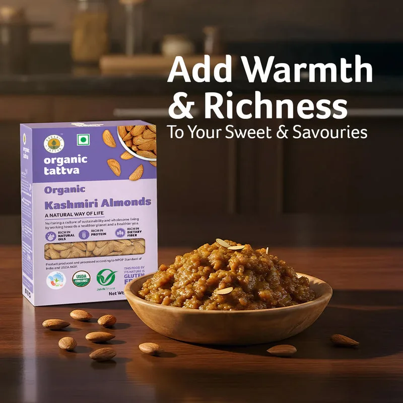 Organic Kashmiri Almonds