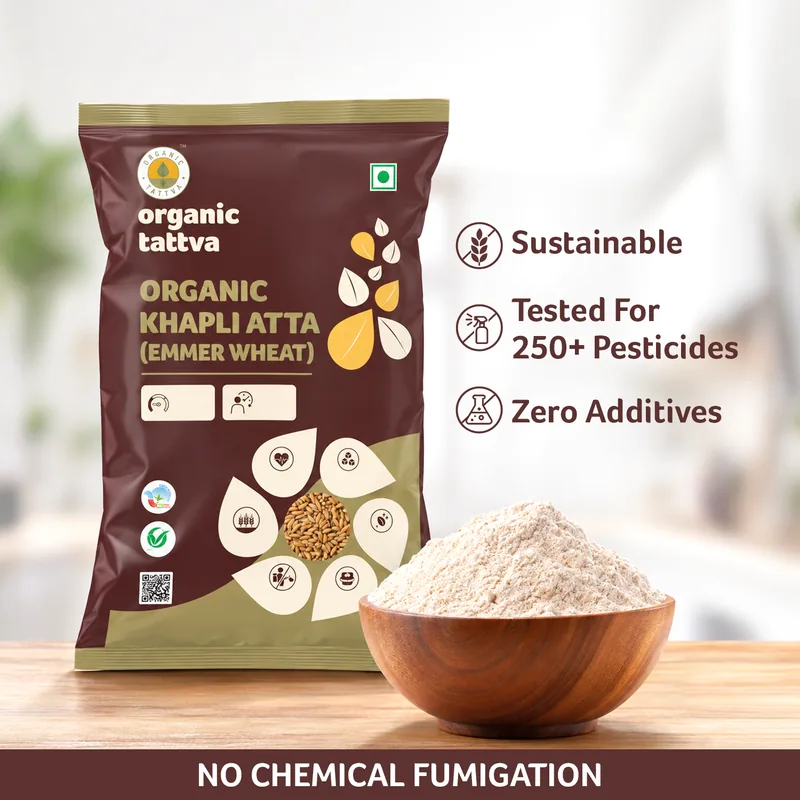 Organic Khapli Atta 1 kg