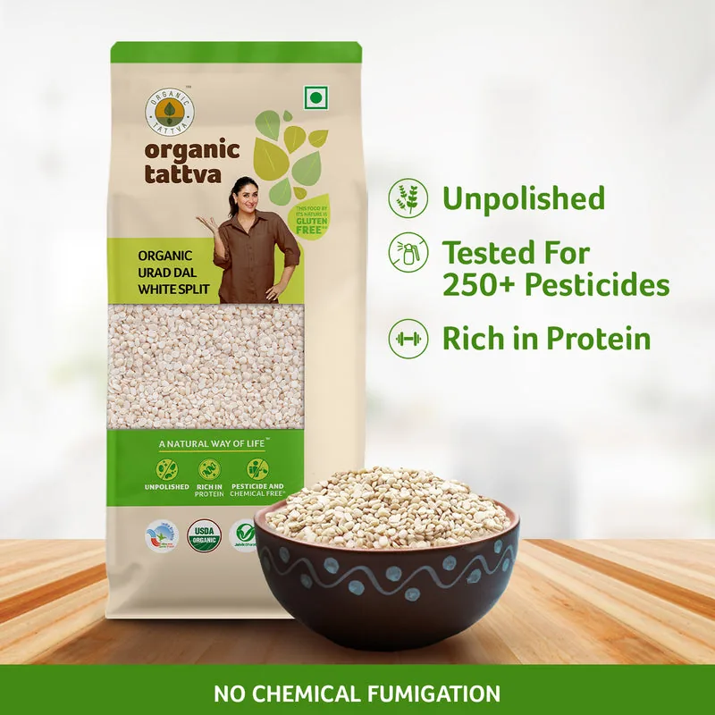 Organic Urad Dal White Split