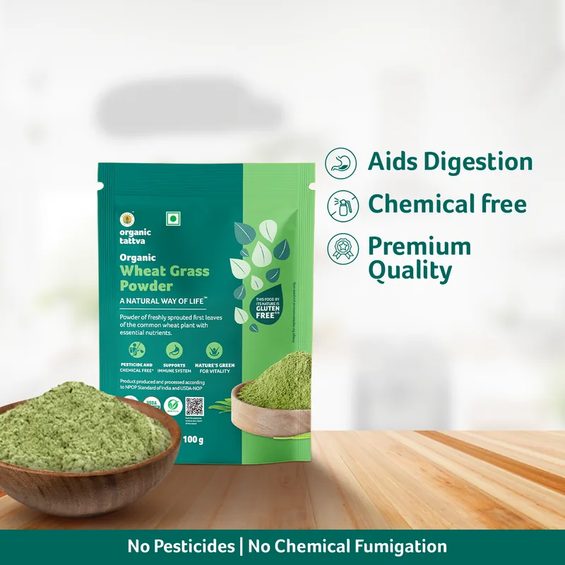 Organic Wheat Grass Powder