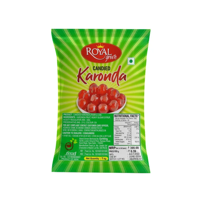 Karonda Candied (Dry Cherry) (13 X 1 Kg)